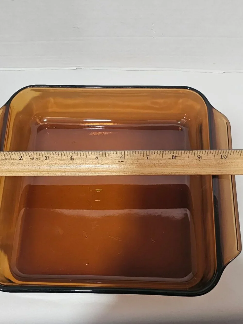 Anchor Hocking Harvest Amber Pan 8.5